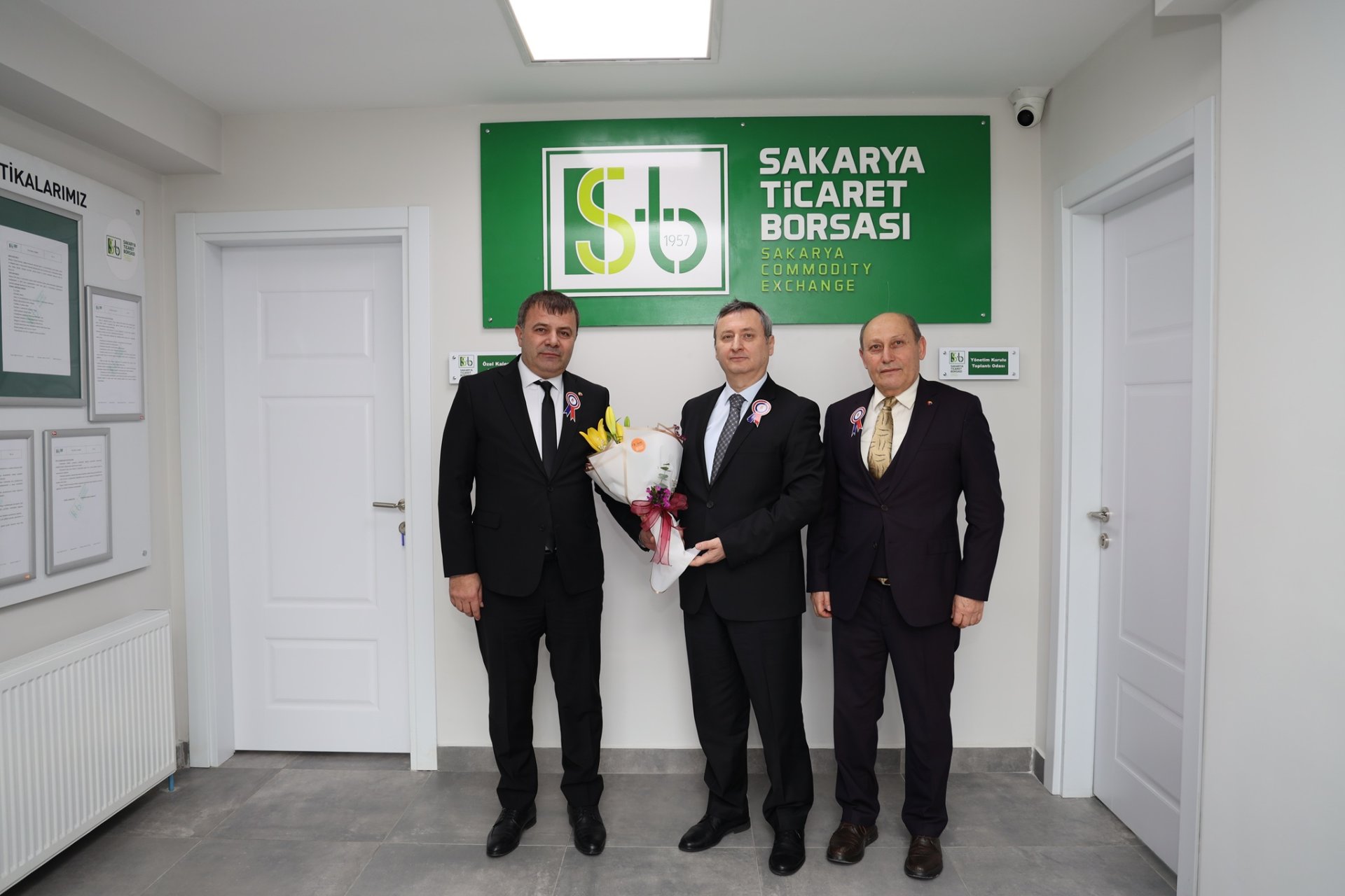 Sakarya İl Defterdarı Ayhan Yaman’dan Sakarya Ticaret Borsası’na Ziyaret